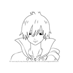 How to Draw Zeref Dragneel from Fairy Tail