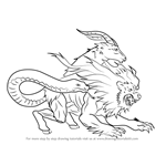 How to Draw Chimera from Fate-Grand Order