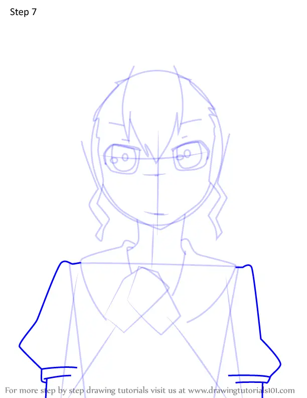 How to Draw Shirogane Yaiba from Fly Me to the Moon (Fly Me to the Moon ...