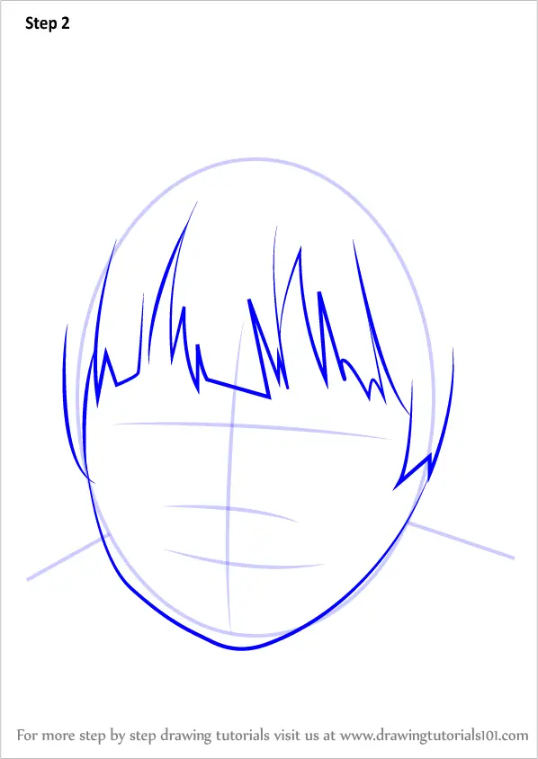 How To Draw Ren Tachibana From Free! (free!) Step By Step 