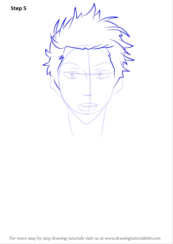 How to Draw Seijuro Mikoshiba from Free! (Free!) Step by Step ...