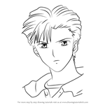 How to Draw Keisuke Yuuki from Fushigi Yuugi