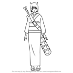 How to Draw Gedomaru from Gin Tama