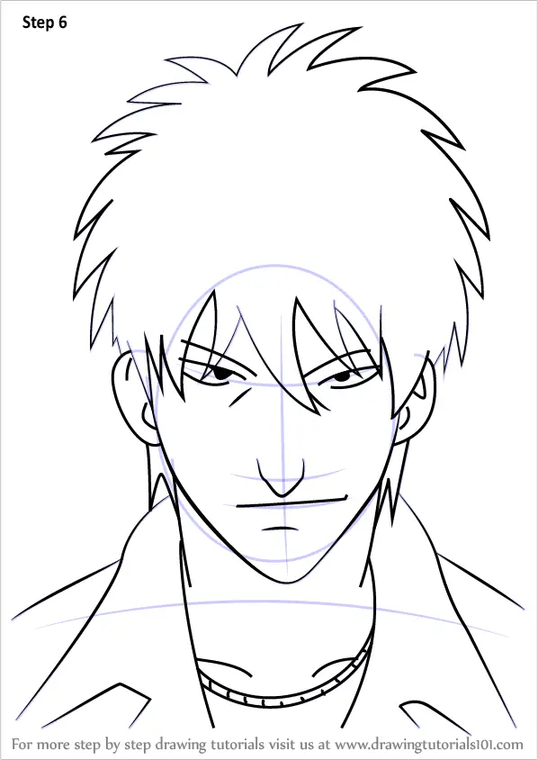 How to Draw Janki Akage from Gin Tama (Gin Tama) Step by Step ...