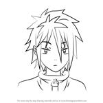 How to Draw Kenji Kido from Guilty Crown