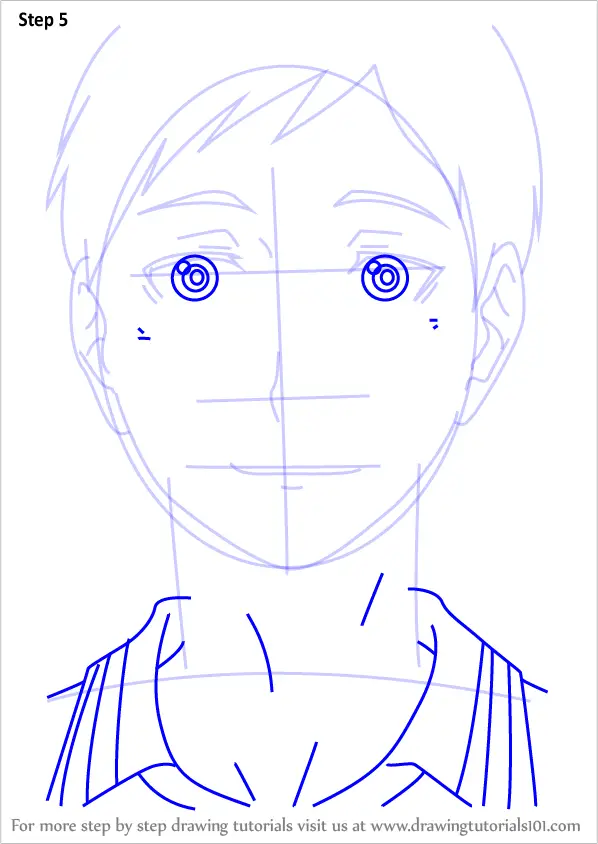 How to Draw Chikara Ennoshita from Haikyuu!! (Haikyuu!!) Step by Step ...