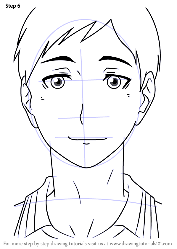 How to Draw Chikara Ennoshita from Haikyuu!! (Haikyuu!!) Step by Step ...