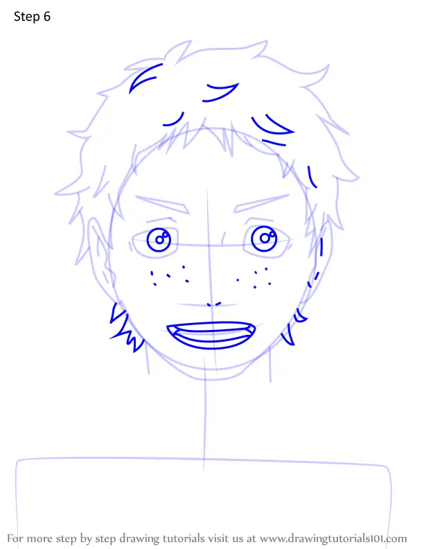 How To Draw Hayato Ikejiri From Haikyuu Haikyuu Step By Step Drawingtutorials Com