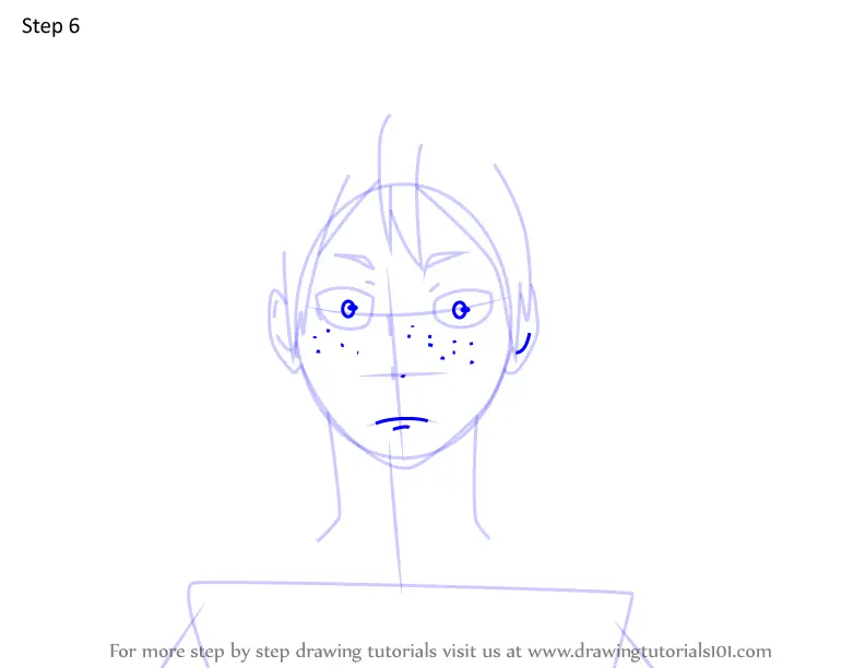 How to Draw Tadashi Yamaguchi from Haikyuu!! (Haikyuu!!) Step by Step ...