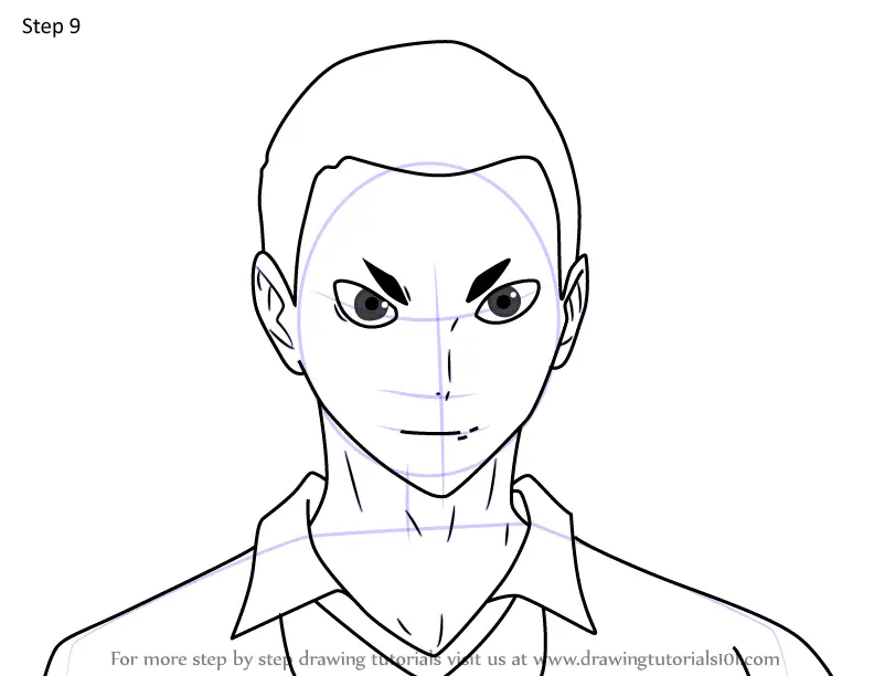 How to Draw Takeru Nakashima from Haikyuu!! (Haikyuu!!) Step by Step ...