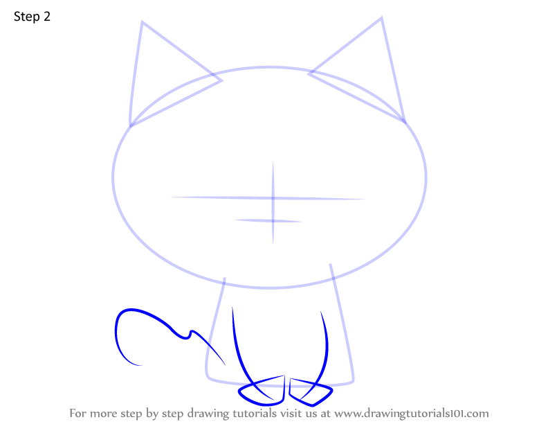 How to Draw Frooliemew from Hello Kitty (Hello Kitty) Step by Step ...