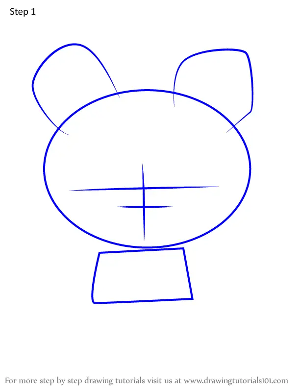 How to Draw Ichigoman from Hello Kitty (Hello Kitty) Step by Step ...