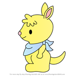 How to Draw Kangaroo from Hello Kitty