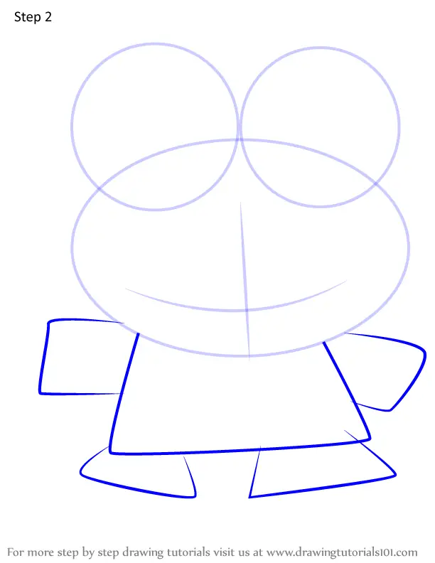 How To Draw Keroppi  Hello Kitty Crafts 