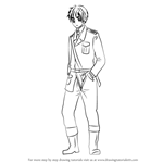 How to Draw England from Hetalia: Axis Powers