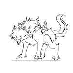 How to Draw Fenrir from High School DxD