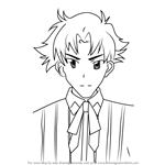 How to Draw Genshirou Saji from High School DxD