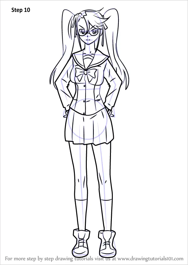 Download Step by Step How to Draw Saya Takagi from Highschool of ...