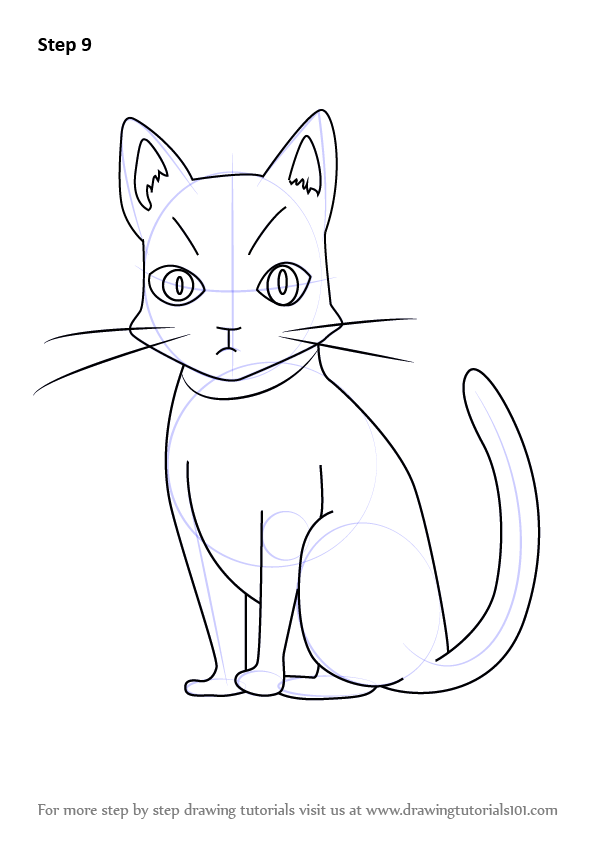 How to Draw Cammot Cat from Holy Knight (Holy Knight) Step by Step ...