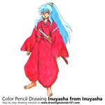 How to Draw Inuyasha from Inuyasha