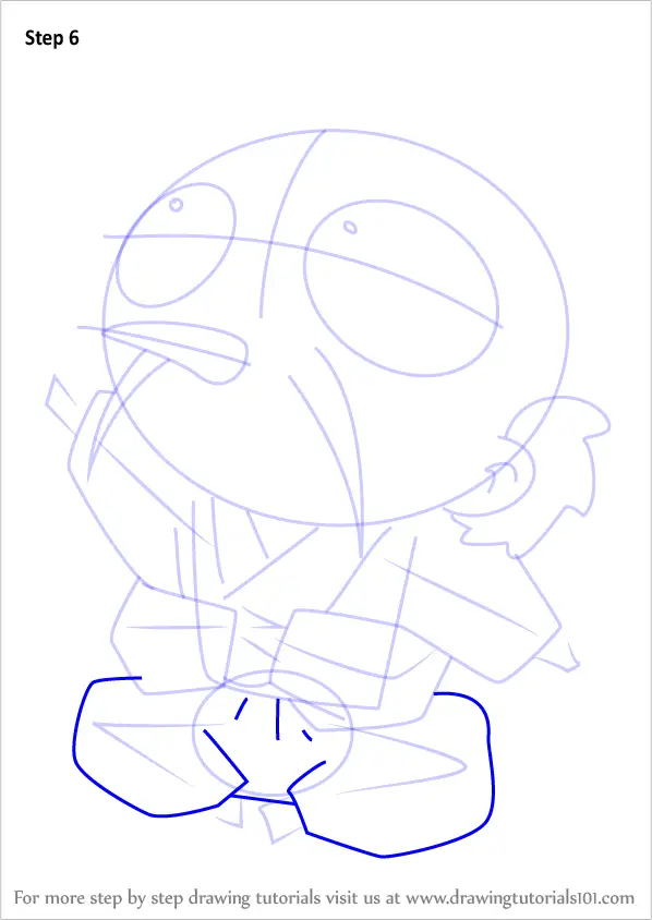 how to draw gangster stewie