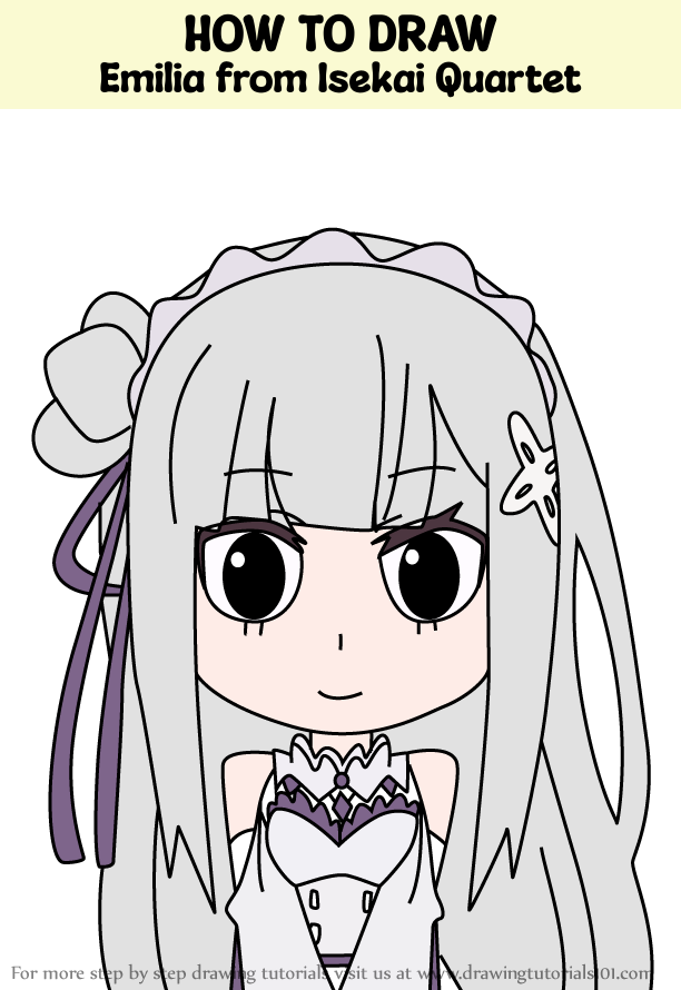 emilia coloring page