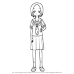How to Draw Sanae from Karakai Jouzu no Takagi-san