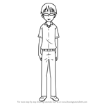 How to Draw Takao from Karakai Jouzu no Takagi-san
