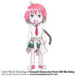 How to Draw Unused Character from Kill Me Baby