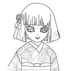 How to Draw Hinaki Ubuyashiki from Kimetsu no Yaiba