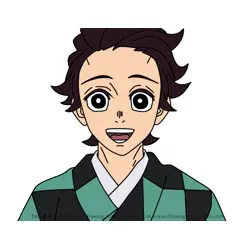 How to Draw Sumiyoshi Kamado from Kimetsu no Yaiba