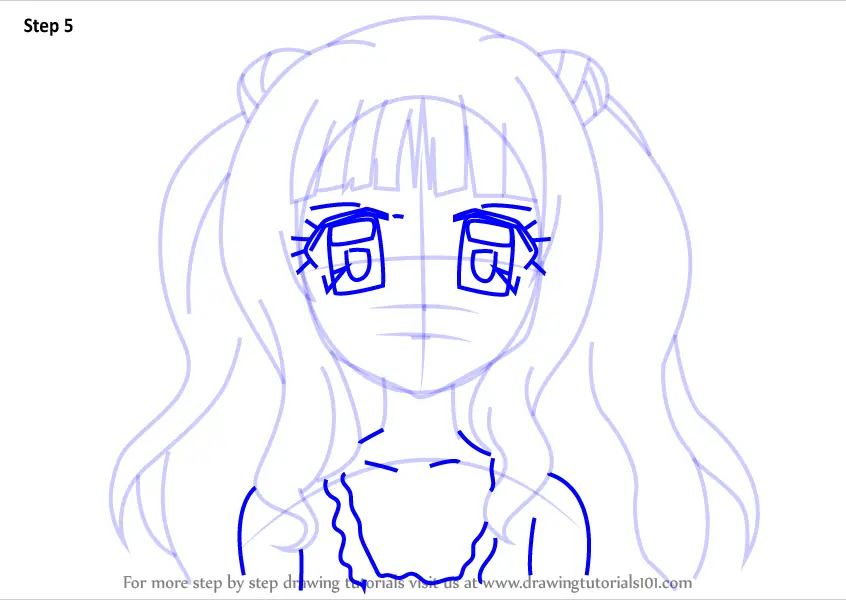 How to Draw Amakawa Izumi from Kirarin Revolution (Kirarin Revolution ...