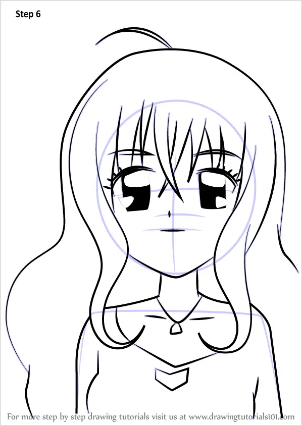 How to Draw Tina Garland from Kirarin Revolution (Kirarin Revolution ...