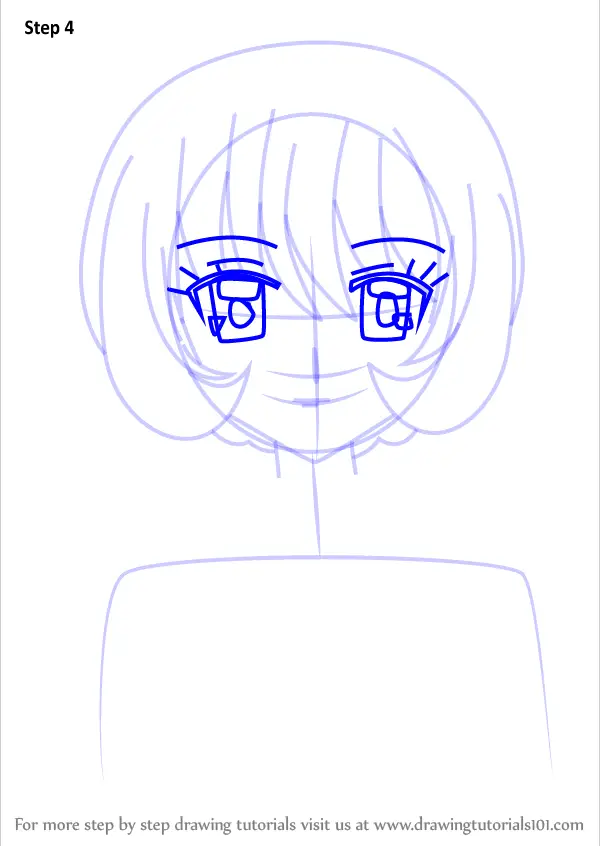 How to Draw Tsukishima Luna from Kirarin Revolution (Kirarin Revolution ...