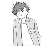 How to Draw Yamada Sanjuurokurou from Komi Can't Communicate