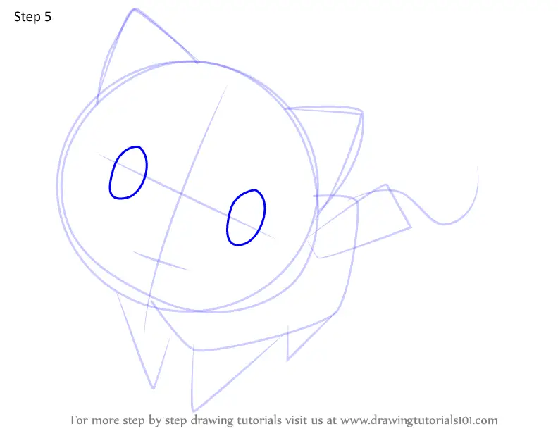 How to Draw Chomusuke from KonoSuba (KonoSuba) Step by Step ...