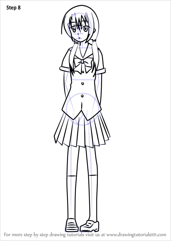 How to Draw Taeko Hiramatsu from Kore wa Zombie desu ka? (Kore wa ...