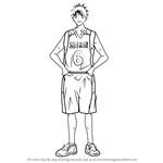 How to Draw Shinji Koganei from Kuroko no Basuke