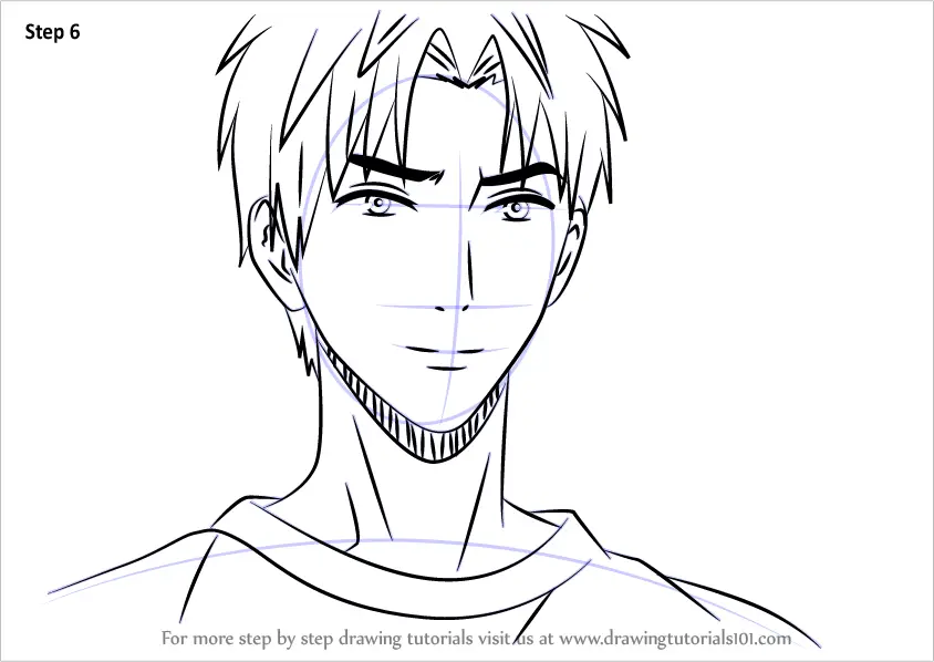 How to Draw Yuusuke Tanimura from Kuroko no Basuke (Kuroko no Basuke ...