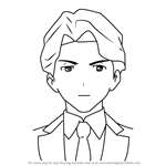 How to Draw Andrew Hanbridge from Little Witch Academia