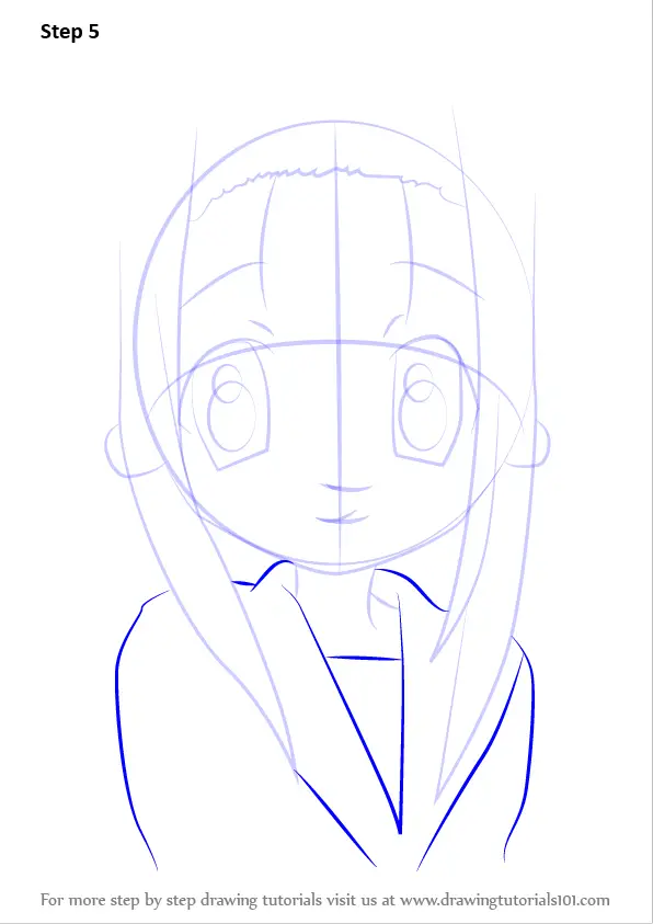 How to Draw Ayano Minegishi from Lucky Star (Lucky Star) Step by Step ...