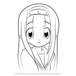 How to Draw Ayano Minegishi from Lucky Star