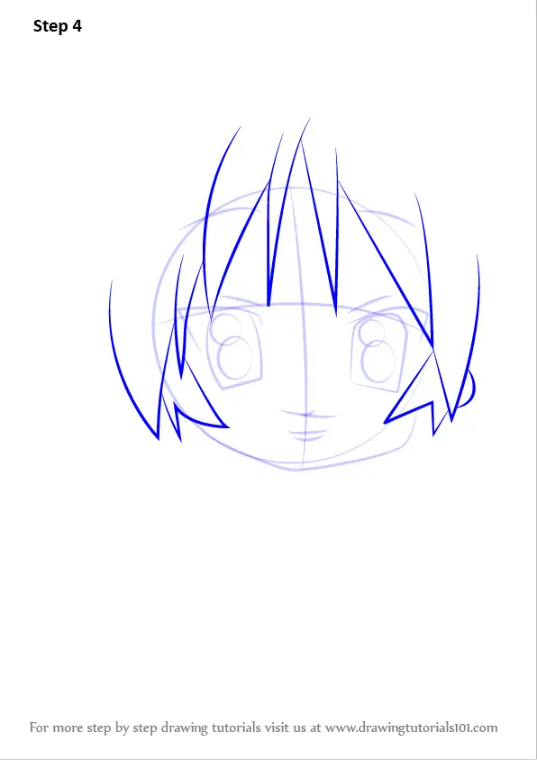 How to Draw Inori Hiiragi from Lucky Star (Lucky Star) Step by Step ...