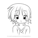 How to Draw Inori Hiiragi from Lucky Star