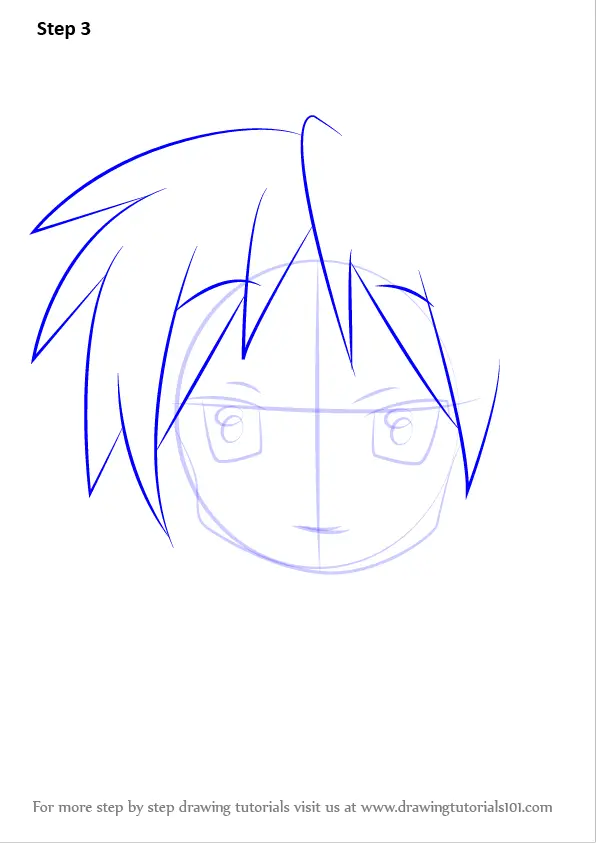 How to Draw Miki Hiiragi from Lucky Star (Lucky Star) Step by Step ...