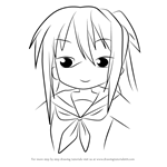 How to Draw Yamato Nagamori from Lucky Star
