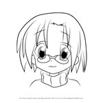 How to Draw Yui Narumi from Lucky Star