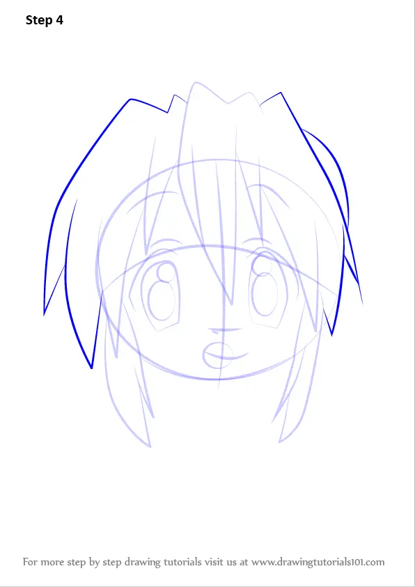 How to Draw Yutaka Kobayakawa from Lucky Star (Lucky Star) Step by Step ...