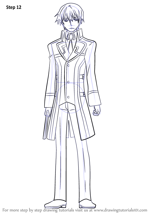 Learn How to Draw Shiba Tatsuya from Mahouka Koukou No 