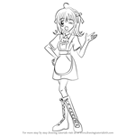 How to Draw Lucia Nanami from Mermaid Melody